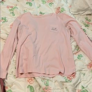 Vineyard Vines Light Pink Long Sleeve Tee